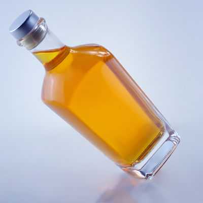 ボトル カラー クリア 750ml ジン・ラム・シャンパン・ブランデー・ウイスキー用のユニークな形状のガラスボトル