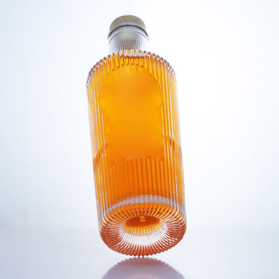 700ml 独特のデザイン ジン・ラム・シャンパン・ブランデー・ウイスキー・リコール用の 石灰色のガラスボトル