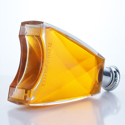 ボディ素材 ガラス ジン・ラム・シャンパン・ウイスキー用 700ml クリア・フリントボトル