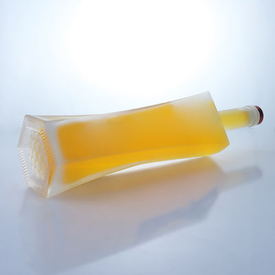 カスタマイズされたロゴ ガラスボトル 750ml ジン・ラム シャンパン ブランデーとウイスキー
