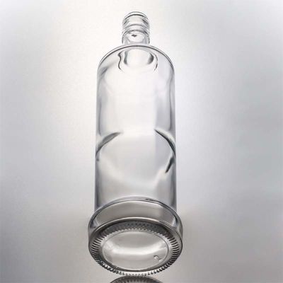 デカール オーダーメイド 丸い形 730ml 1000ml 空き 高石灰ジン ラム ウォッカ ウィスキー ブランデー 酒 コルク密封型 ガラスボトル