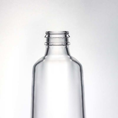 ジン・ラム・ウォッカ・ウイスキー用 スーパー・フリント・ラウンド・クリアグラスボトル 580ml 1000ml