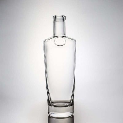 テキラ 工業飲料 透明 フリント ガラス ボトル 木製コルク 700ml 500ml 1000ml