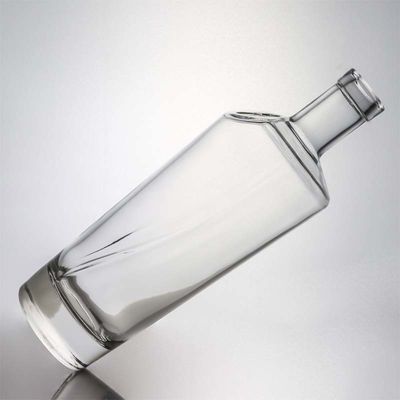 テキラ 工業飲料 透明 フリント ガラス ボトル 木製コルク 700ml 500ml 1000ml