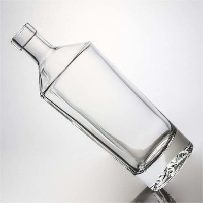 密封型 コルク 500ml 800ml 1000ml 丸い形の高石灰ガラスボトル