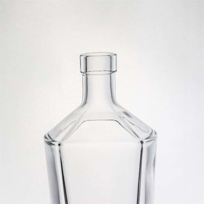 密封型 コルク 500ml 800ml 1000ml 丸い形の高石灰ガラスボトル