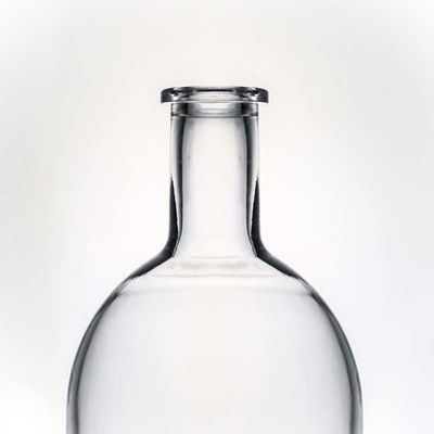 ウィスキー 750ml 800ml 1000ml クリア・フリント 重底ガラスボトル 木のコルク