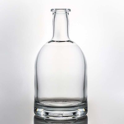 ウィスキー 750ml 800ml 1000ml クリア・フリント 重底ガラスボトル 木のコルク