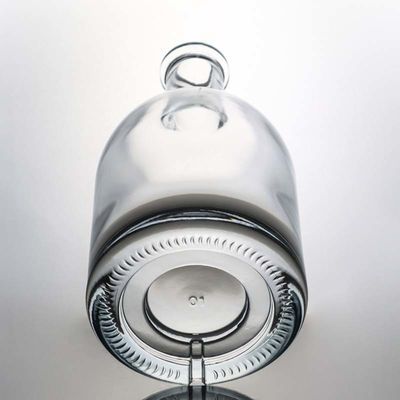 ウィスキー 750ml 800ml 1000ml クリア・フリント 重底ガラスボトル 木のコルク
