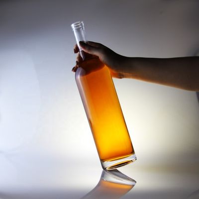グラス リコール ボトル 丸い 75cl ボトル コークキャップ タイプ 1000ml 1750ml コラー素材