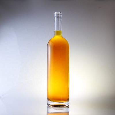グラス リコール ボトル 丸い 75cl ボトル コークキャップ タイプ 1000ml 1750ml コラー素材