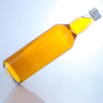 スクリューキャップ カスタマイズされたロゴ 500ml 700ml クリア フリント・テキラ ウイスキー・ウォッカ ガラスボトル