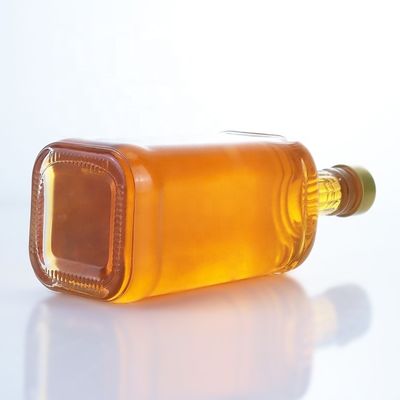 コラー素材 ガラス クリア 500ml 700ml 750ml フリントガラスボトル ウォッカ ジン ラム