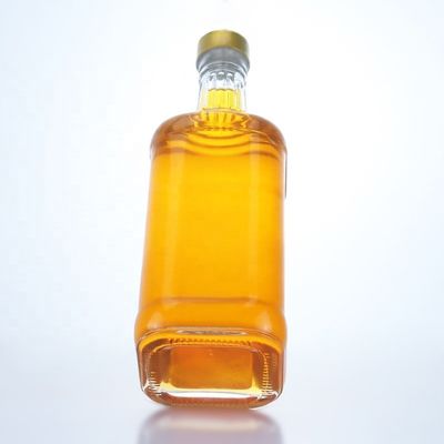コラー素材 ガラス クリア 500ml 700ml 750ml フリントガラスボトル ウォッカ ジン ラム