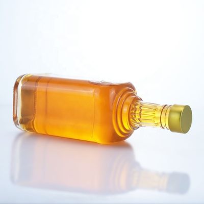 コラー素材 ガラス クリア 500ml 700ml 750ml フリントガラスボトル ウォッカ ジン ラム