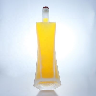 750ml クリア・ウォッカ・ウイスキー・グラスボトル