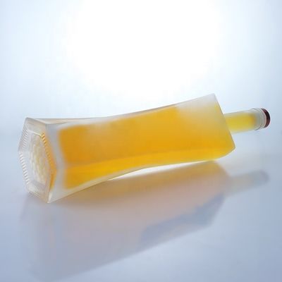 750ml クリア・ウォッカ・ウイスキー・グラスボトル