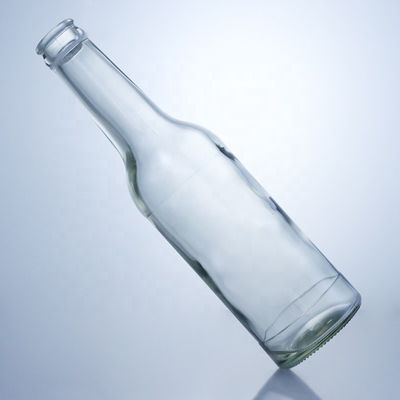 フリントガラス 276ml ブランデー ウォッカ テキラ ガラスボトル コルク付き ボディ素材 ガラス