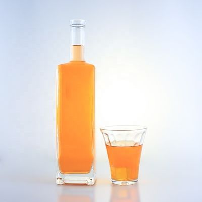 厚底 750ml ガラスのボトル 酒類 飲料 ワイン ウイスキー ウォッカ ジン