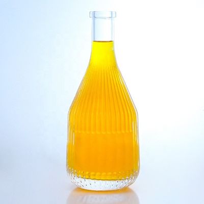 フリントグラス 500ml 750ml 1000ml オーダーメイドロゴ付き特別形ボトル