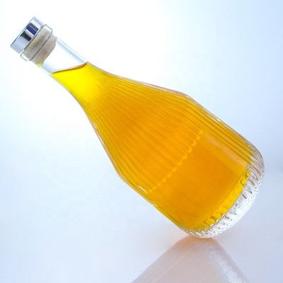 フリントグラス 500ml 750ml 1000ml オーダーメイドロゴ付き特別形ボトル