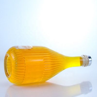 フリントグラス 500ml 750ml 1000ml オーダーメイドロゴ付き特別形ボトル