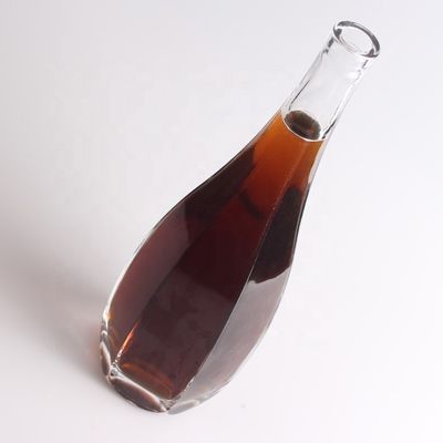 透明 750ml フリントグラス 空き酒 ラム ジン スピリッツ ウォッカ テキラ ボトル コルク