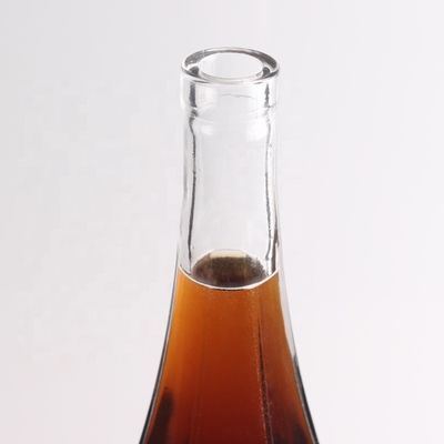 透明 750ml フリントグラス 空き酒 ラム ジン スピリッツ ウォッカ テキラ ボトル コルク