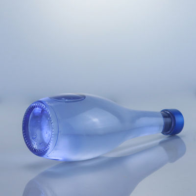 グラスカラー ユニークなデザイン 2022 空のブルー クリアボトル ジン ウイスキー ラム テキラ ブランデー