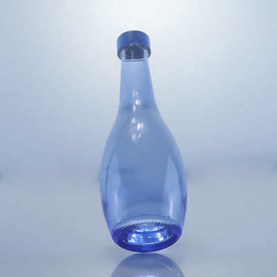 グラスカラー ユニークなデザイン 2022 空のブルー クリアボトル ジン ウイスキー ラム テキラ ブランデー