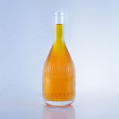 500ml 750ml 1000ml でウォッカ ジン ラム ウィスキー ブランデー 透明 空ガラス ボトル