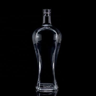 透明 200ml 375ml 500ml 750ml ガラス リコール ワイン ウィスキー ウォッカ テキラ ボトル コルク
