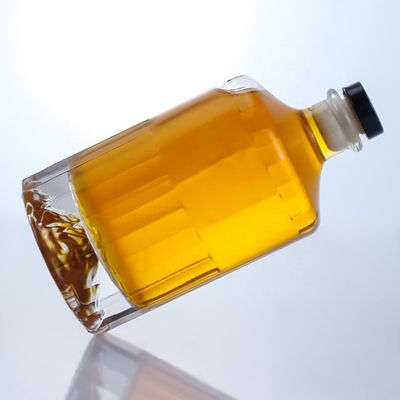 500ml 700ml 750ml フリント ガラス スピリット ジン ウィスキー ウォッカ ブランデー 酒瓶 コルク