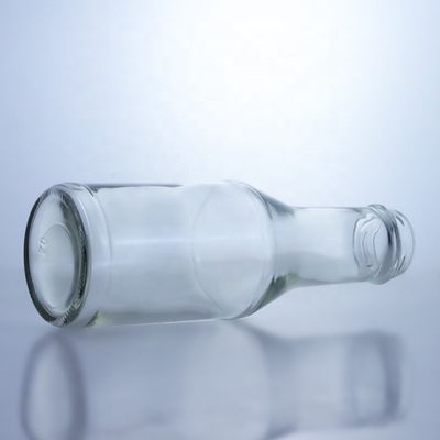 200/375/500/750/1000ml 水汁ミルクコーヒー用のスクリューキャップガラスボトル