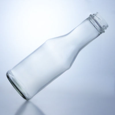 200/375/500/750/1000ml 水汁ミルクコーヒー用のスクリューキャップガラスボトル