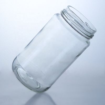 ワインスクリューキャップ エレガント 410ml 500ml 透明ガラスボトル サラダ チリソース ケチャップ