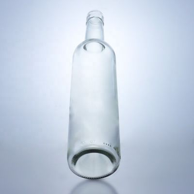 500ml 700ml 750ml 1000ml ホットスタンプの表面処理のためのウイスキーのための透明ガラスボトル