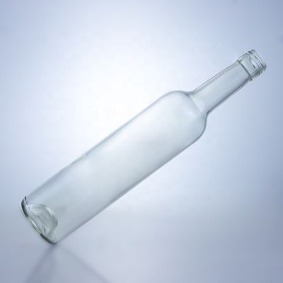 500ml 700ml 750ml 1000ml ホットスタンプの表面処理のためのウイスキーのための透明ガラスボトル