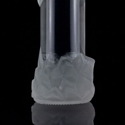 500ml 700ml 750ml シャンパン ジン ラム 独特のデザインのための透明の石灰石ガラスボトル