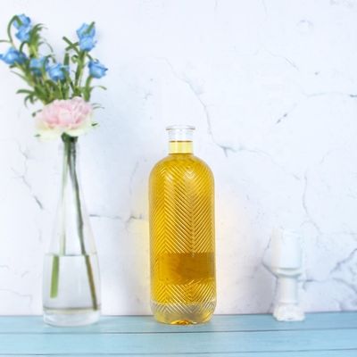 500ml 700ml 750ml 透明の石灰石ガラスボトル グラスカラーとベース材料