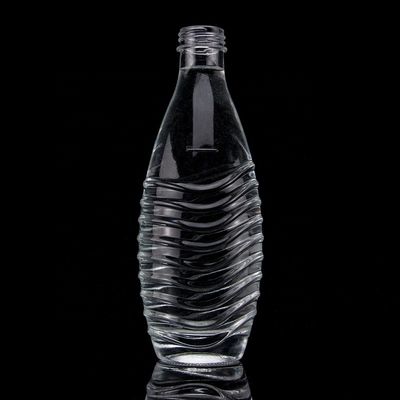 ウォッカ ガラス コラー 750ml 1000ml クリア フリント ジン ラム シャンパン テキラ ウィスキー ボトル