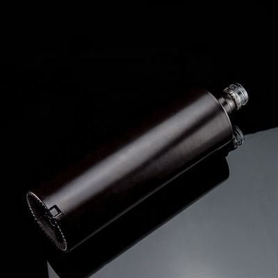 グラス ウイスキー ウォッカ ボトル 700ml 750ml 黒 オーダーメイド ガラス ボトル ディストリビューター