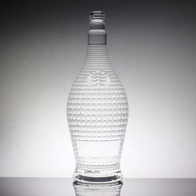 デカル ガラス ウォッカ ボトル 1リットル 1.75リットル 空 500ml 700ml 750ml シャンパン ボトル