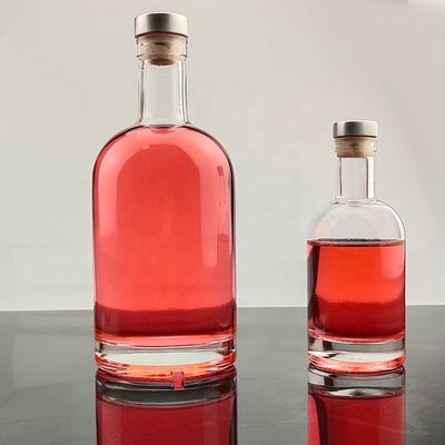 グローバルクラシック 丸い形 70cl 75cl グラスボトル オーダーメイドロゴ付き