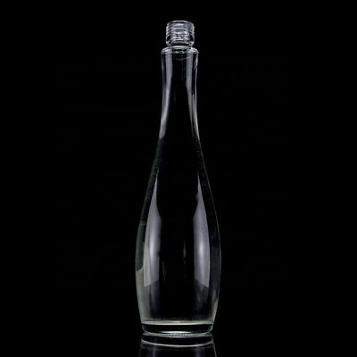 750ml 75cl スーパー フリント 涙滴形 ラム ウォッカ ウィスキー ガラスボトル ガラスカラー