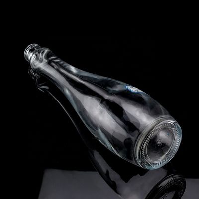 750ml 75cl スーパー フリント 涙滴形 ラム ウォッカ ウィスキー ガラスボトル ガラスカラー