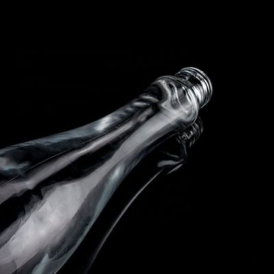 750ml 75cl スーパー フリント 涙滴形 ラム ウォッカ ウィスキー ガラスボトル ガラスカラー