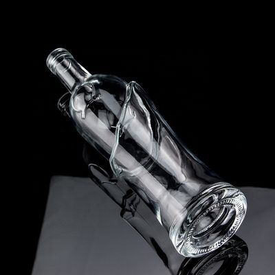 750ml スーパー・フリント 丸いガラスボトル フラッシュキャップ