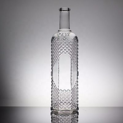 工業用 750ml 水晶ガラス酒瓶 凍結/塗装/印刷装飾