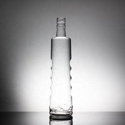 美しい女性の体型 ガラスのボトル コルクシールタイプ